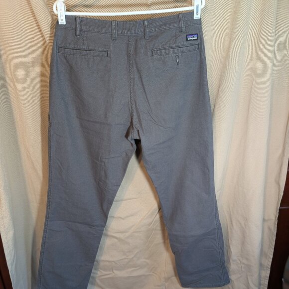 Patagonia Gray Cotton canvas pants 33 short - Picture 3 of 5